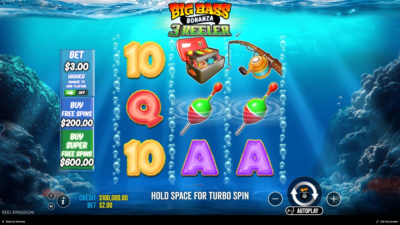 Big Bass Bonanza 3 Reeler (Pragmatic Play) Image 2